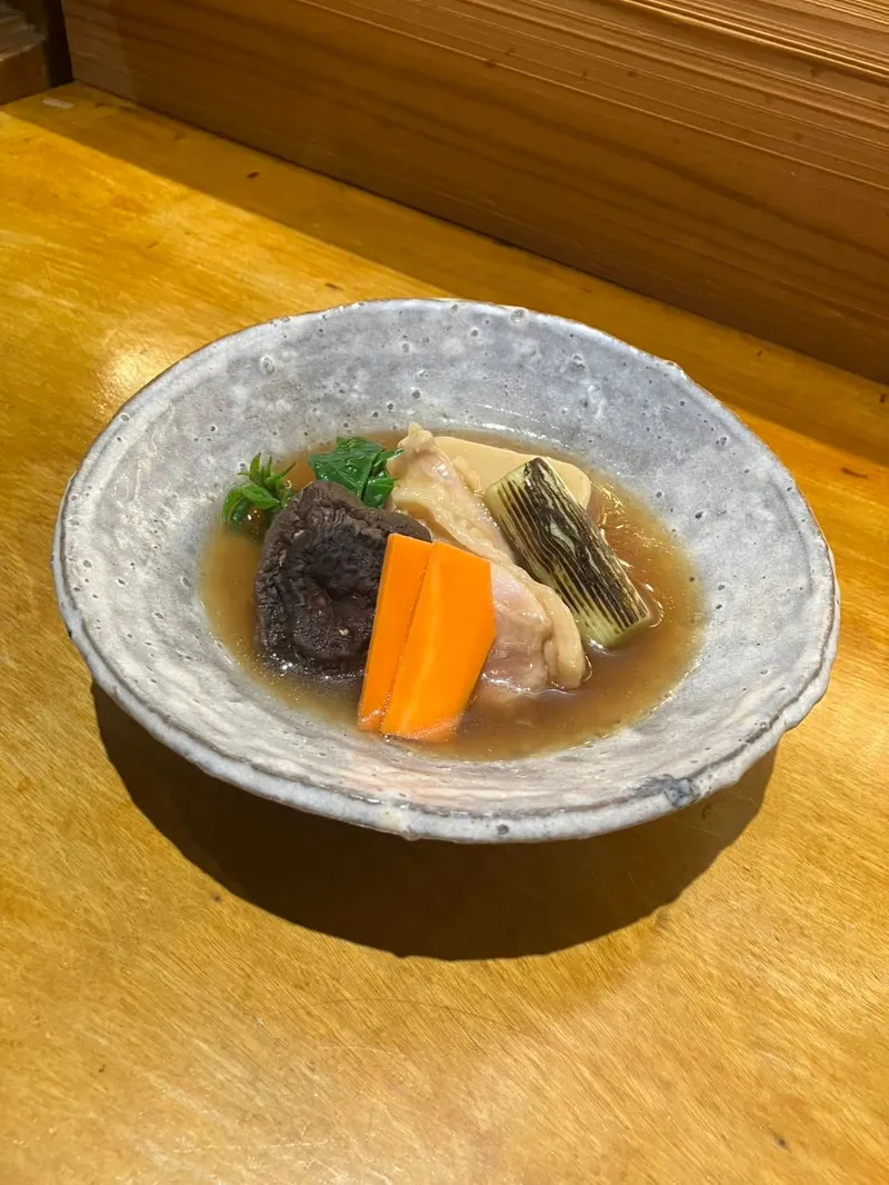 大和肉鶏の治部煮椀