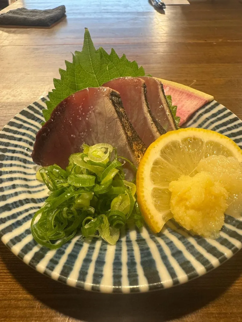 カツオ塩たたき