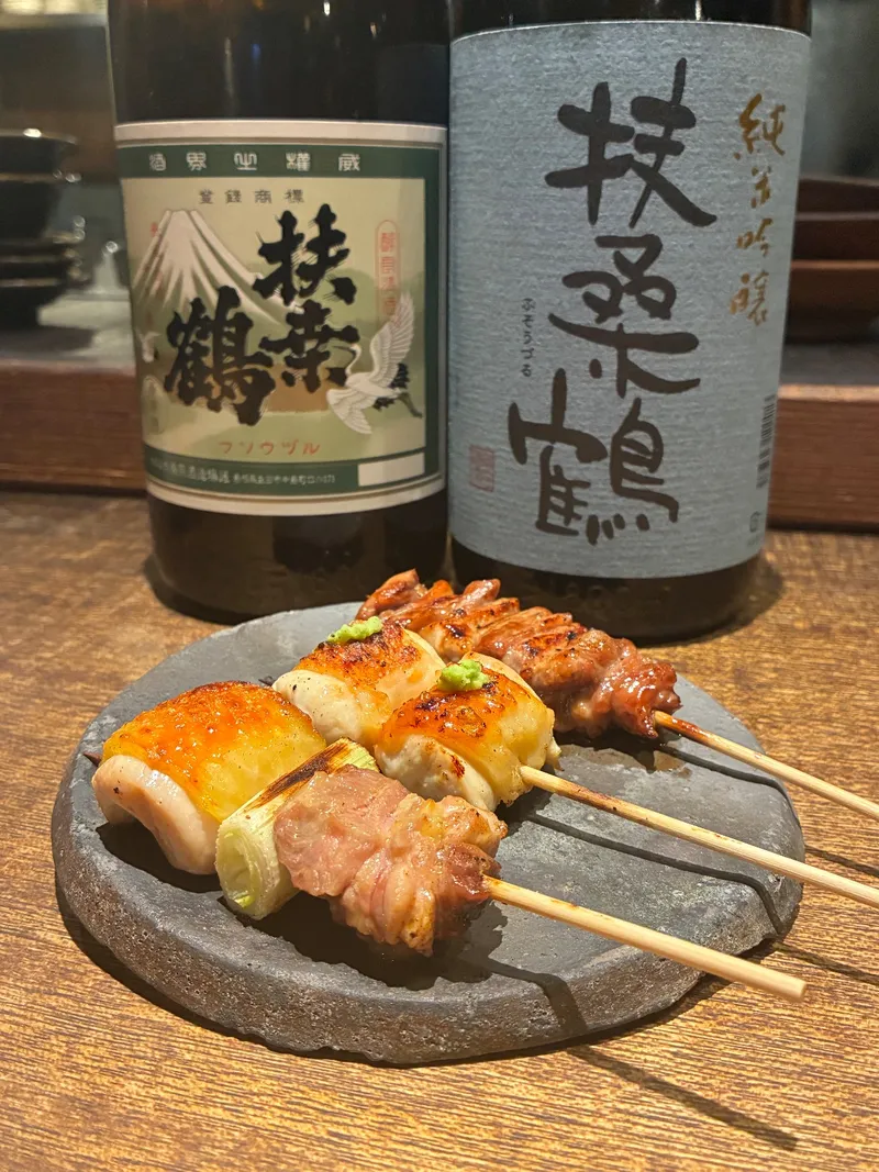 黒さつま鶏焼鳥3本