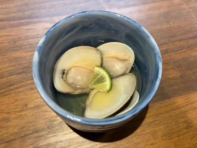 貝のお吸い物