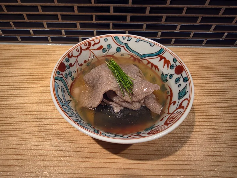黒毛和牛サーロインと茄子の出汁しゃぶ