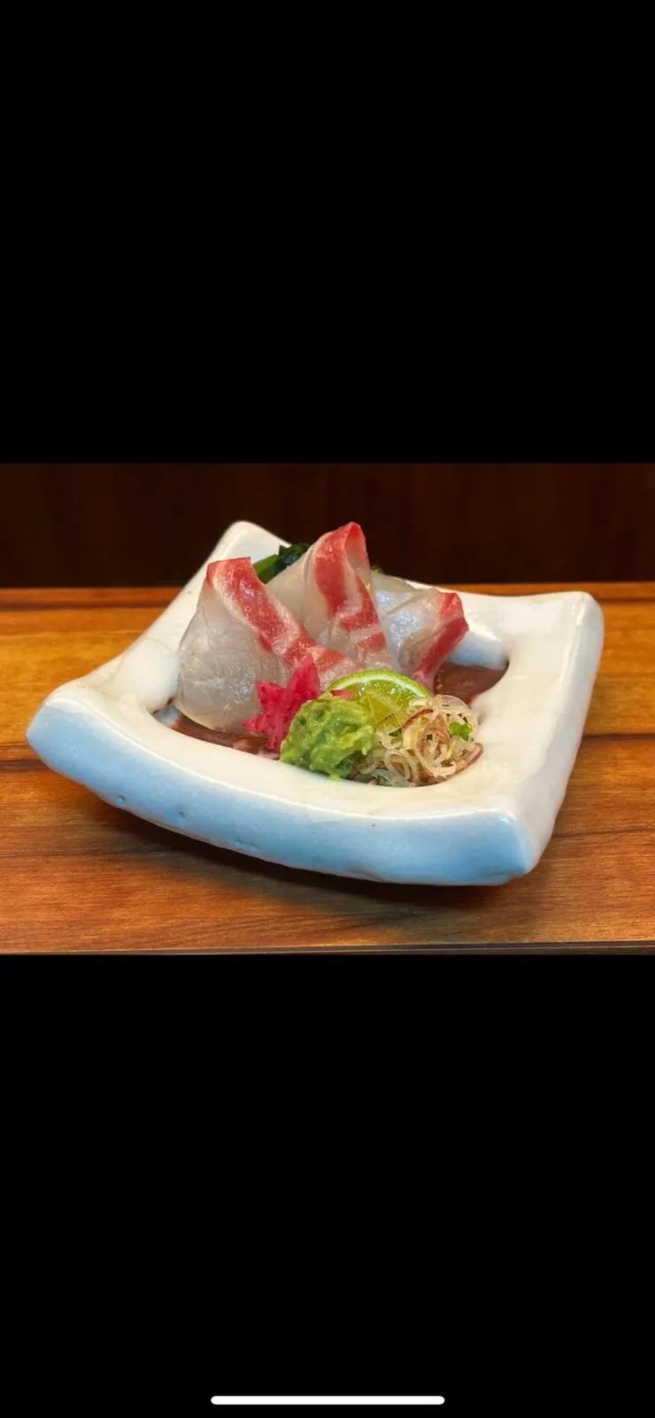 朝〆真鯛お造り(愛媛産)